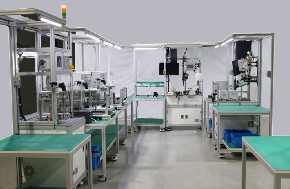 新能源汽车零部件半自动生产线